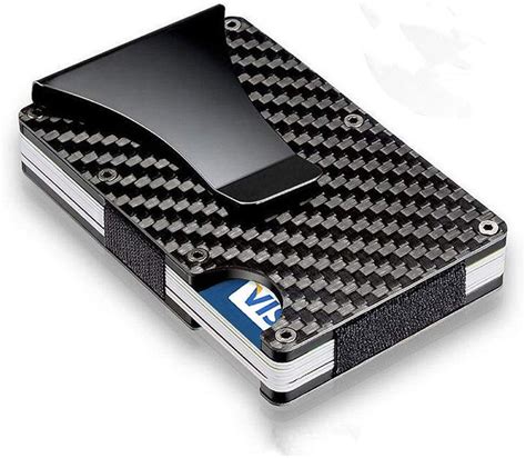 carbon fibre card holder rfid|carbon fiber wallet near me.